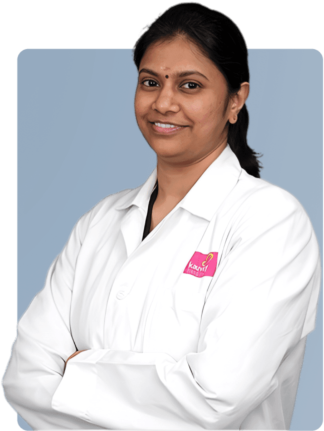 Profile photo of Dr. Aarthy, the Urologist & Robotic surgery expert.