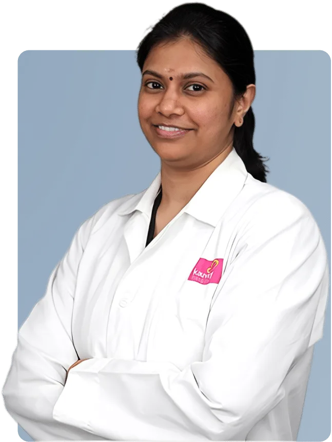 Profile photo of Dr. Aarthy, the Urologist & Robotic surgery expert.